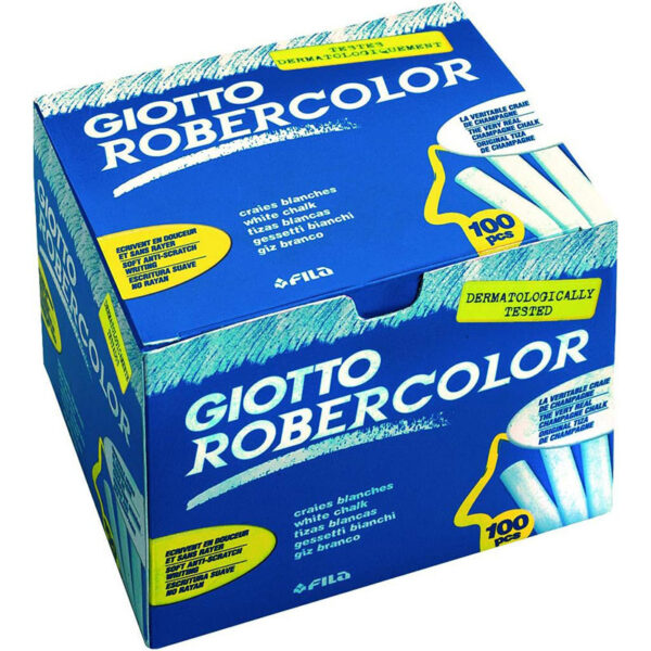 CRAIE ROBERCOLOR BLANCHE( 16  BOITES DE 100 UNITES)/CS