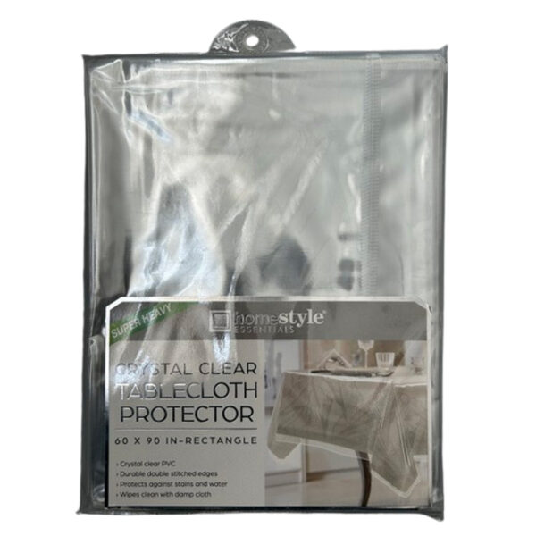 RECT 0.15MM 60X90 CLEAR TABLE PROTECT-24