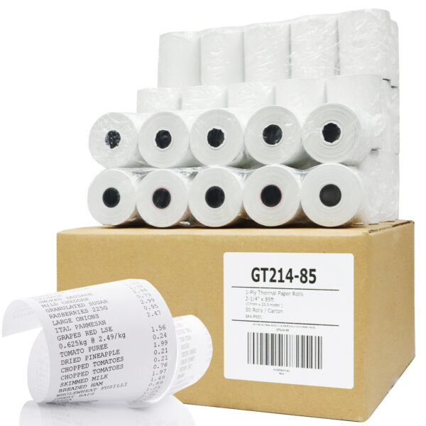 Refill Thermal Paper 21/4"*85'' 50/CS