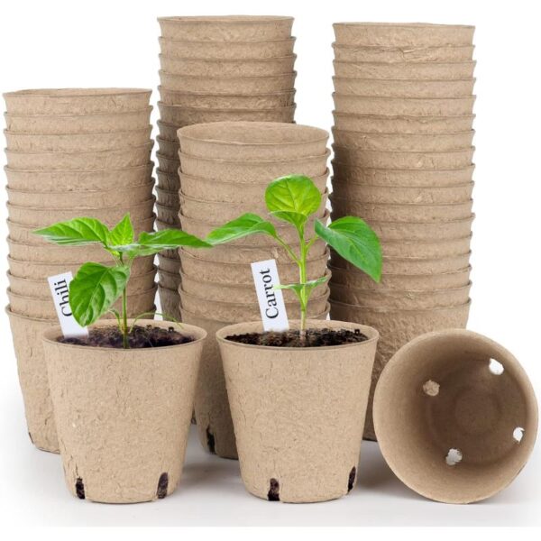 PLANT SEED POT 24PCS W/SHRINK W