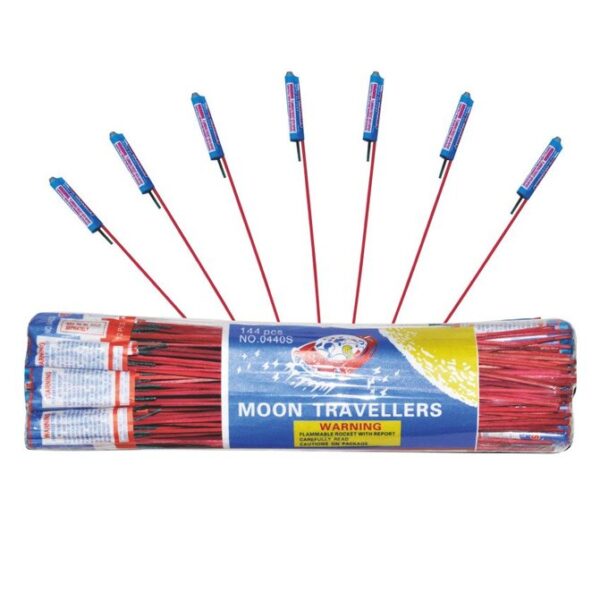 FIREWORK MISSILE MOONF  T 25X12 FL 100/CS