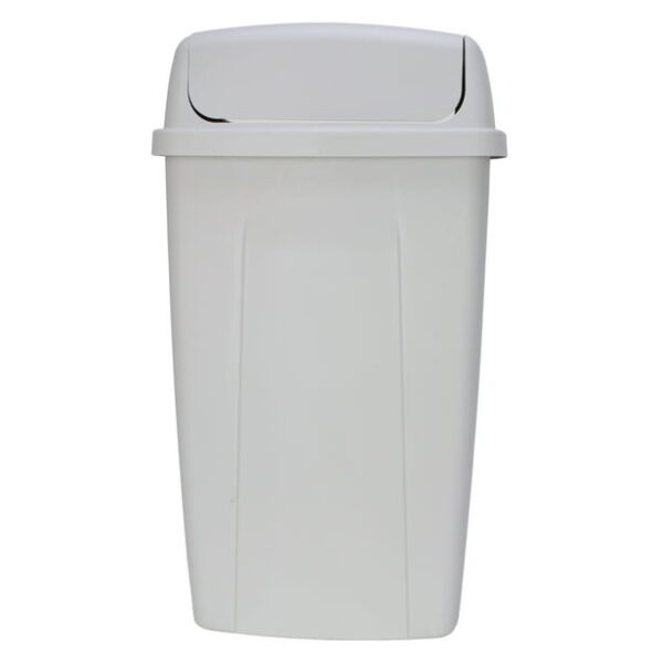 SIMPLY FOR HOME TRASH BIN 6.5 GL WITH SWING TOP LID ASSORTED COLORS 29811