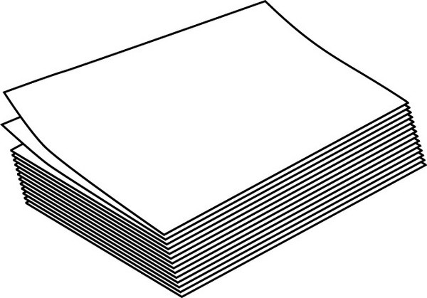 FEUILLE DE BROUILLON (100 / PK )