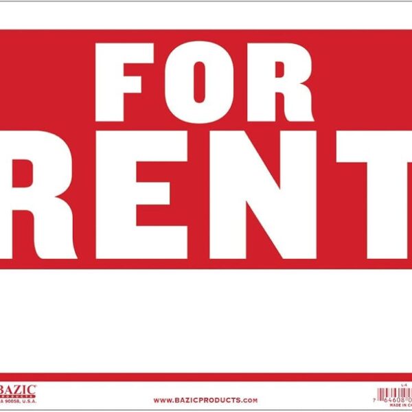 FOR RENT SIGN B - 4