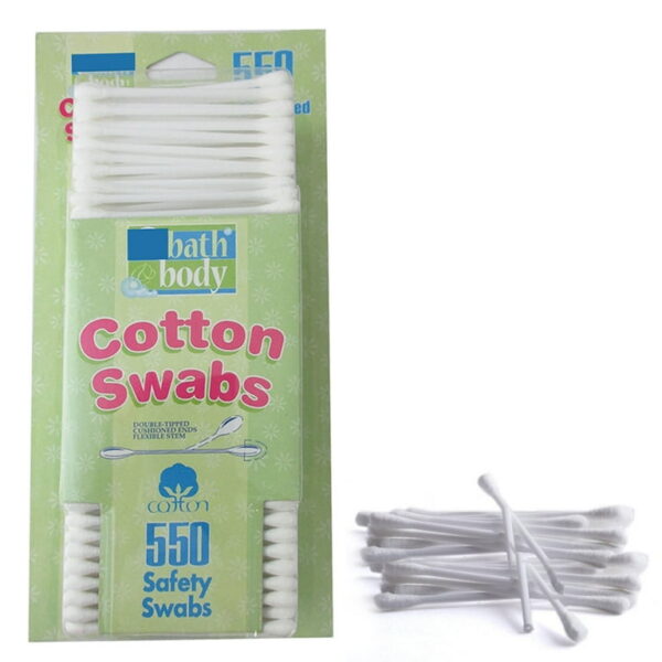 SIMPLY BODYCARE COTTON SWABS 550 CT