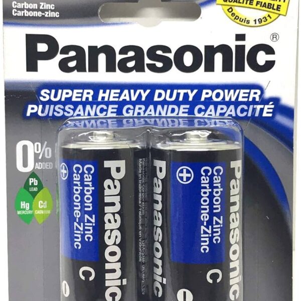 PANASONIC BATTERIES C2 SUPER HEAVY DUTY
