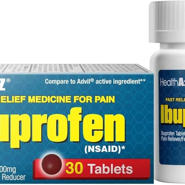 HEALTH A 2Z IBUPROFEN 200 MG 30 CT TABS COMPARE TO ADVIL 24530