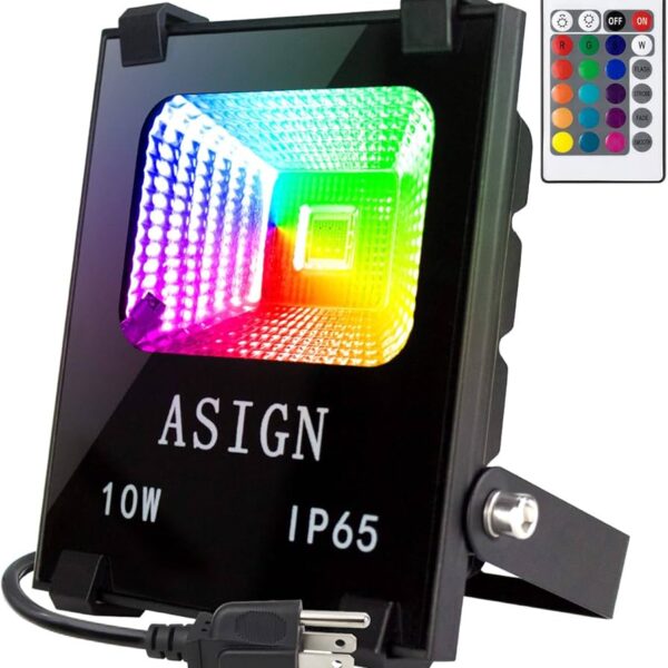 RC 10W Waterproof RGB LED Color