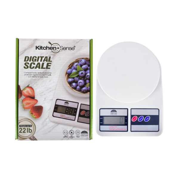 Digital Kitchen Scale with Pan (12)