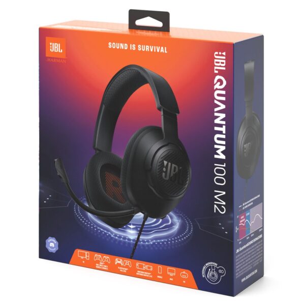 JBL HEADSET QUANTUM 100 BLACK