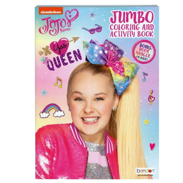 Jojo Siwa Value Jumbo Color And Activity 80Pg Book
7.75x.25x10.7 48117UPD