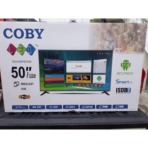 COBY 50IN HD LED TV SMART