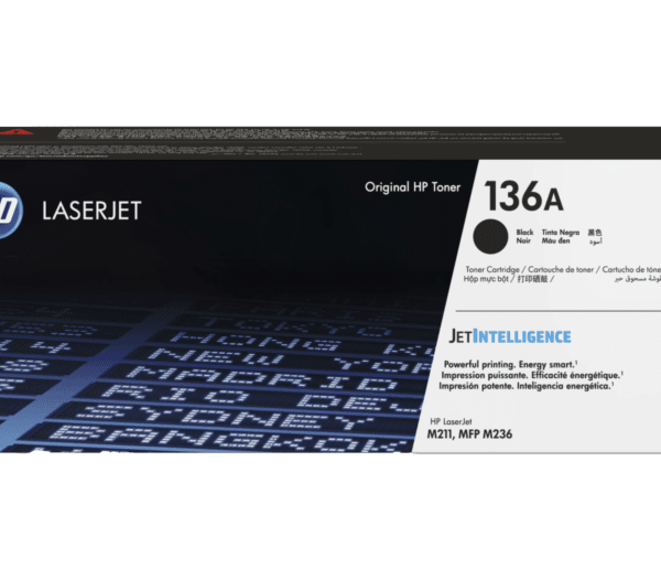 HP 136A BLACK ORIGINAL LASERJET W136 OA