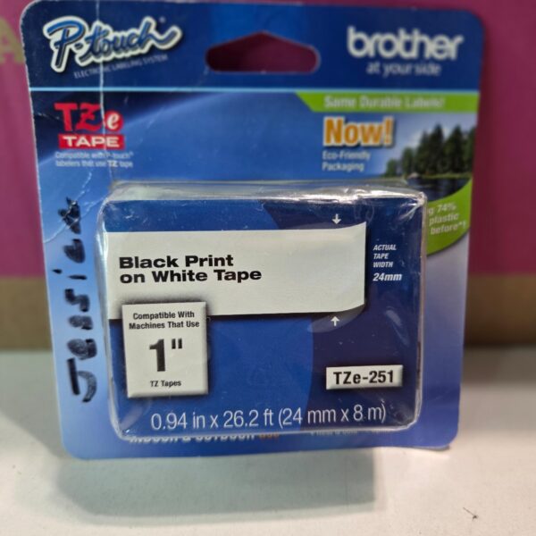 BROTHER TZ TAPE 251 1"