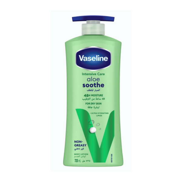 VASELINE BODY LOTION 725 ML ALOE SOOTHE 66738