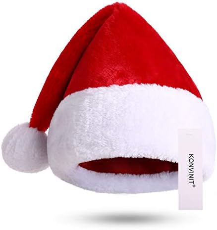 Jumbo Christmas Hat W/ Plush Tr