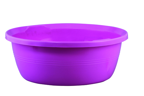 PRISTINE PLASTICS BASIN 18 IN ASSORTED COLORS