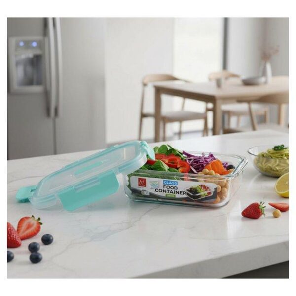 RECTANGL GLAS FOOD CONTNRW/VENT12.5OZ-24