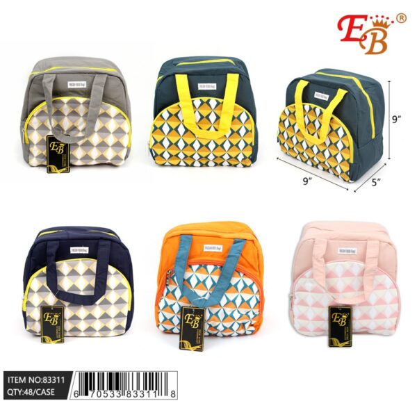 9"X5"X9" INSLUATED LUNCH BAG 48PCS/CS