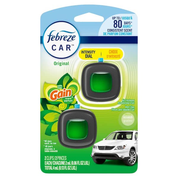 FEBREZE CAR AIR FRESHENER 0.06 OZ VENT CLIP PET
Item # 63306