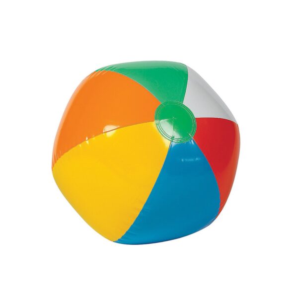 Multi Color Beach Ball 12in 12ct IB-MUL12