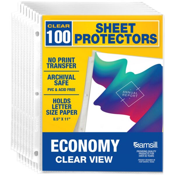 SHEET PROTECTOR 100/BOITE