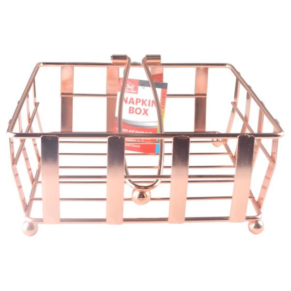 NAPKIN BOX ROSE GOLD-12