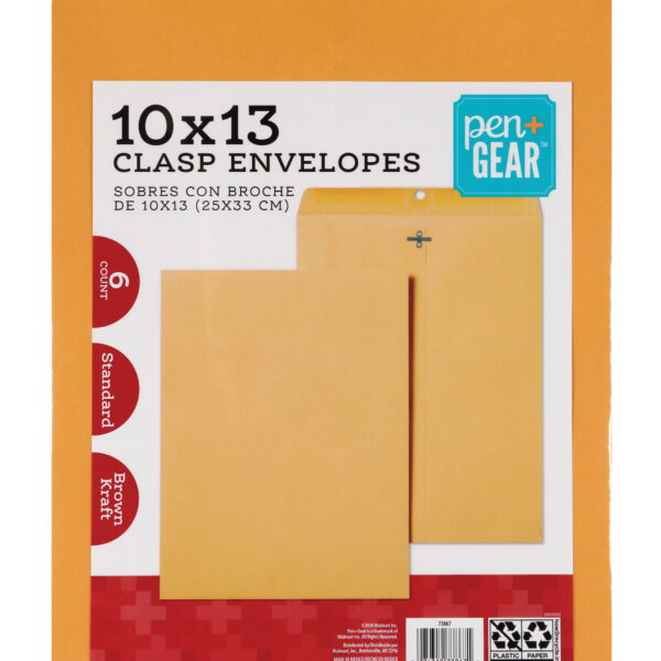 ENVELOPPE  CLASP 10X13