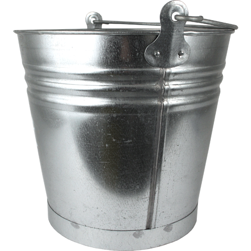 STEEL BUCKET 20L / 36CM WIDE #1