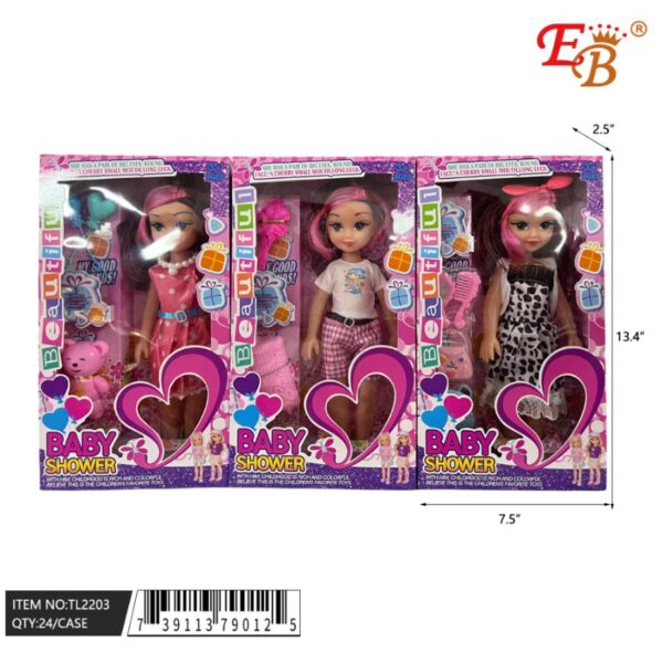 13.4" COLLECTION DOLL 12/24 PCS/CS