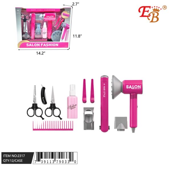 14.2" 12PCS SALON SET 12/2/6PCS/CS