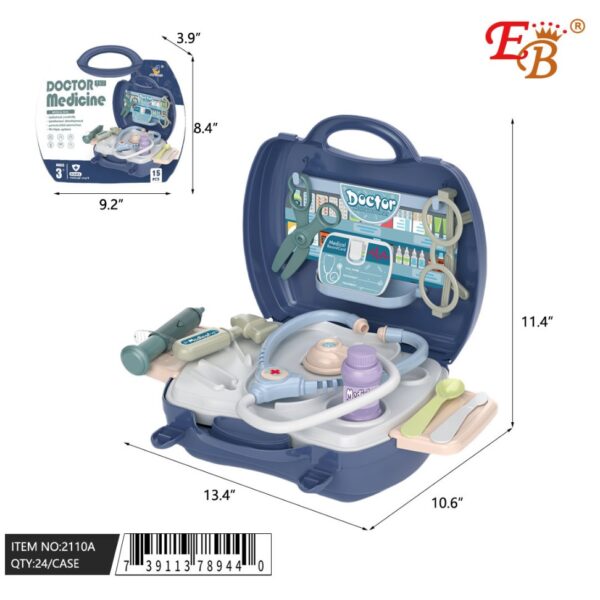 8.4" DOCTOR MEDICAL TOOL SET 12/24 PCS/CS