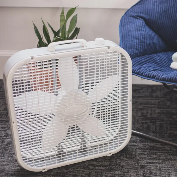 Lasko 3721 Box Fan 20" - White