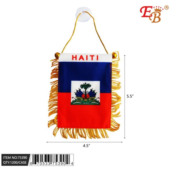 4.5"X5.5" MINI HAITI BANNER 1200PCS 100DZ/CS