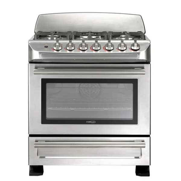 Premium PGS3016 Gas Stove 5 Burners 30" - Stainless Steel