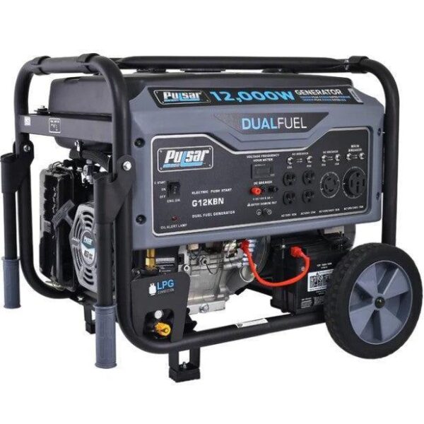 Pulsar G12KBN Dual Fuel Portable Generator 12,000W