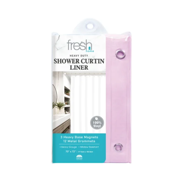 Purple PVC Shower Curtain Liner (24)