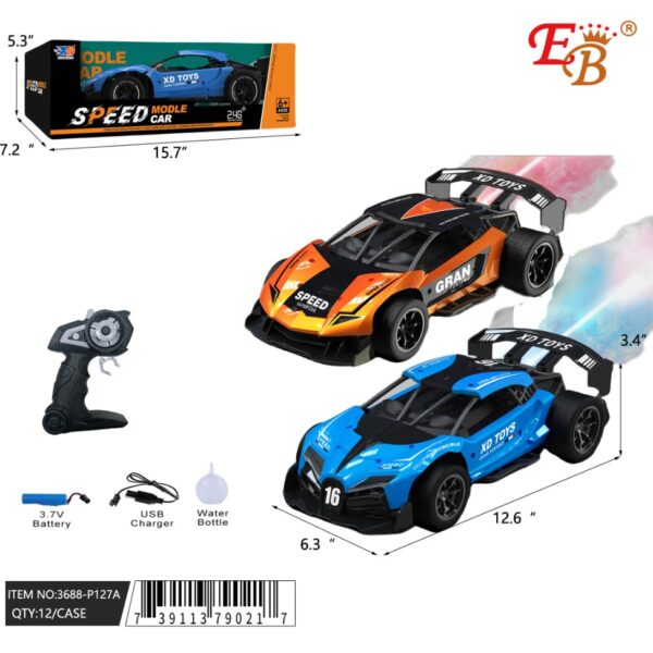 RC RECHARGEABLE RACE CAR 6/12 PCS/CS