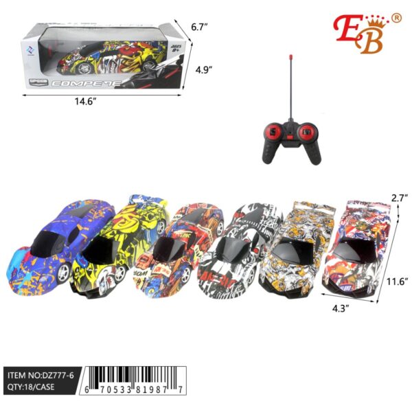 1:14 REMOTE CONTROL CAR 9/18PCS/CS