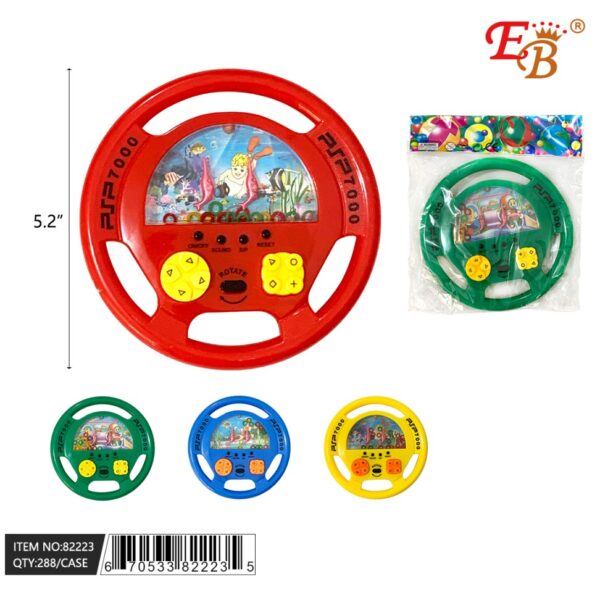 STEERING WHEEL WATER GAME PAD 288PCS/CS