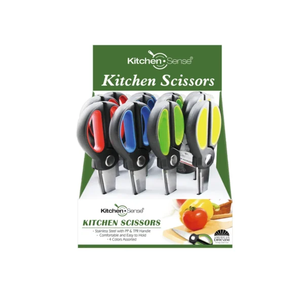 Scissors PDQ Assorted Colors (48)