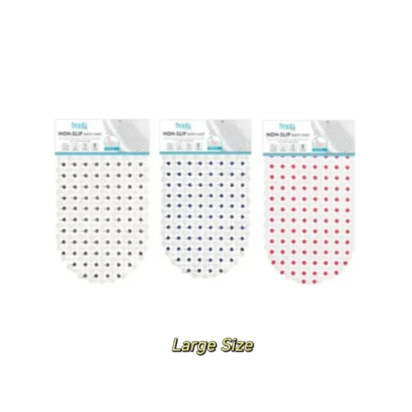 27x15 - PVC Bathtub Mat, Assorted (24)