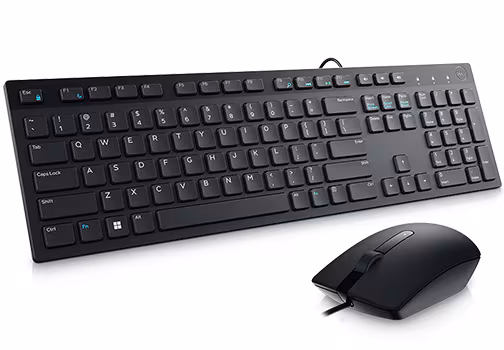 DELL WIRED KEYBOARD MOUSE  COMBO KM300C ENGLISH