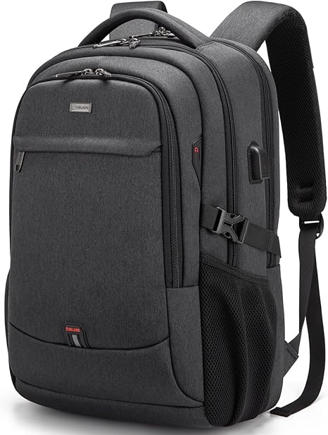 DUSLANG 17 Inch Travel Laptop Backpack Water Resistant College Backpack for Men
