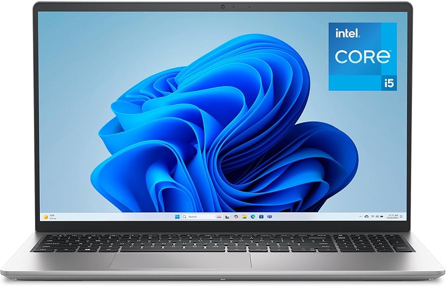 Dell 15 Laptop DC15250-15.6-inch FHD (1920x1080) 120Hz Display, Intel Core i5