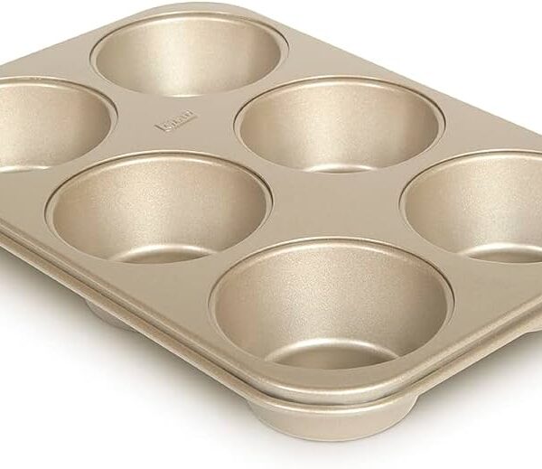 GLAD ESSENTIAL 6-CUP MUFFIN PAN 12.6X8.4X1.25 IN
