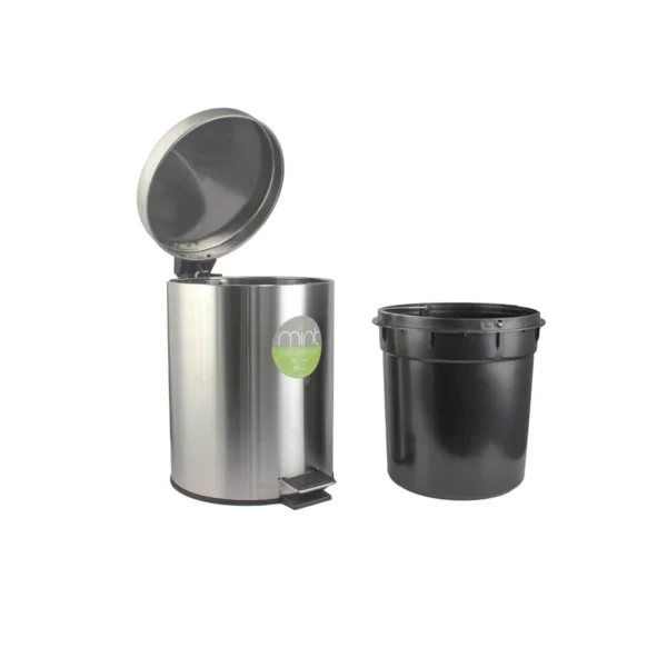 Satin Nickel - 5Liter Trash Can (6)