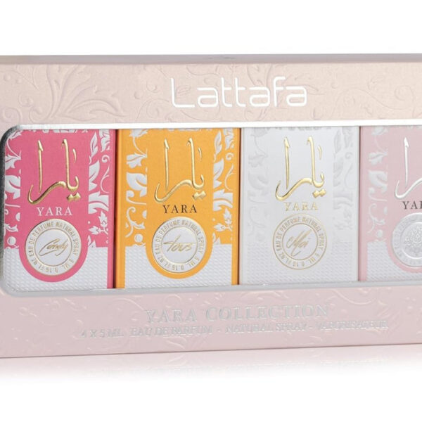 Yara Collection by Lattafa, 4 Piece Gift Set for Women