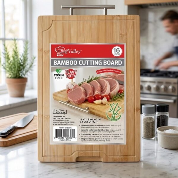 12" X 16" BAMBOO CUTTING BOARD-12