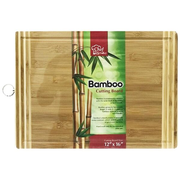 16"X12" BAMBOO CUTTING BOARD - 12